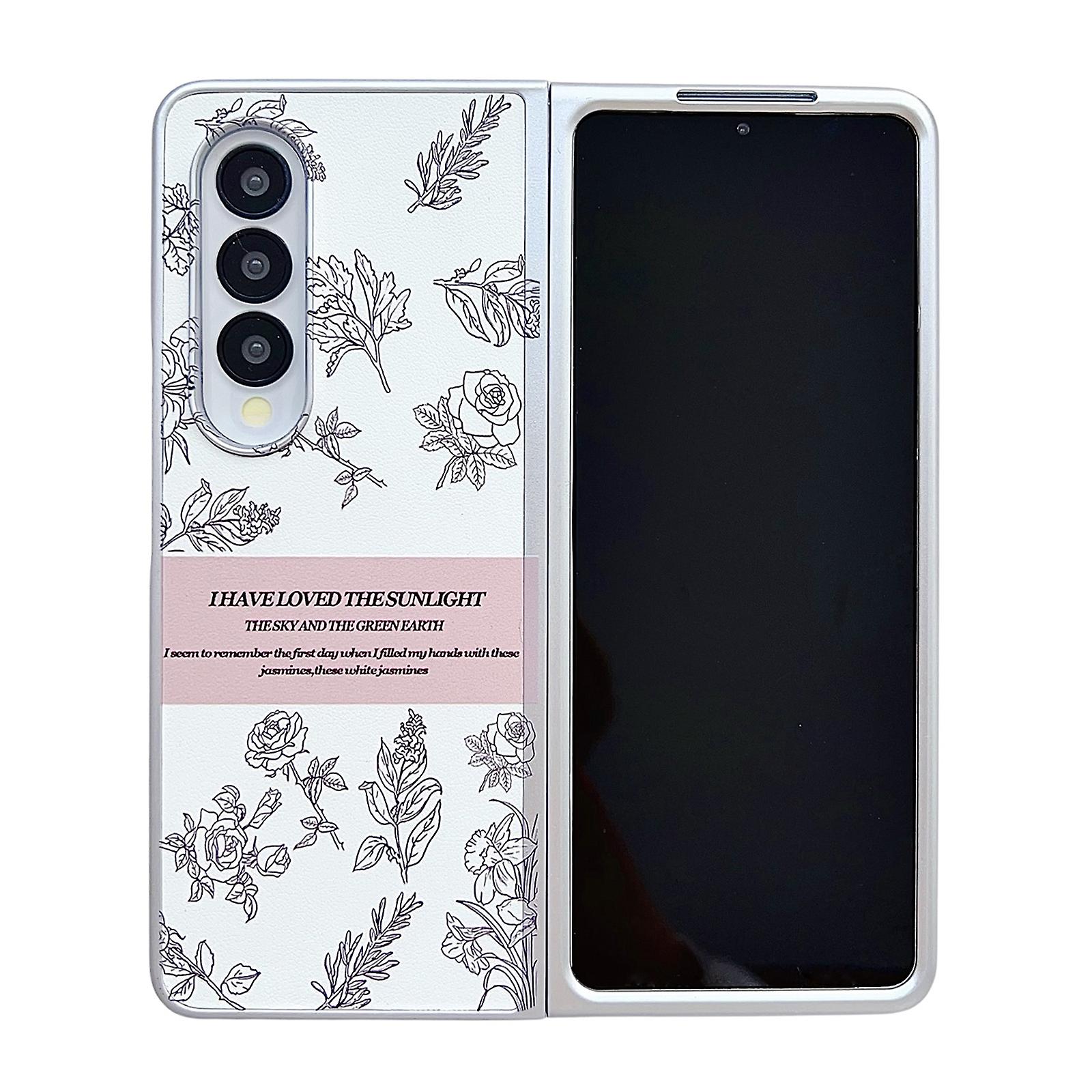 Pearlescent Paint PC Case For Samsung Galaxy Z Fold3 5G