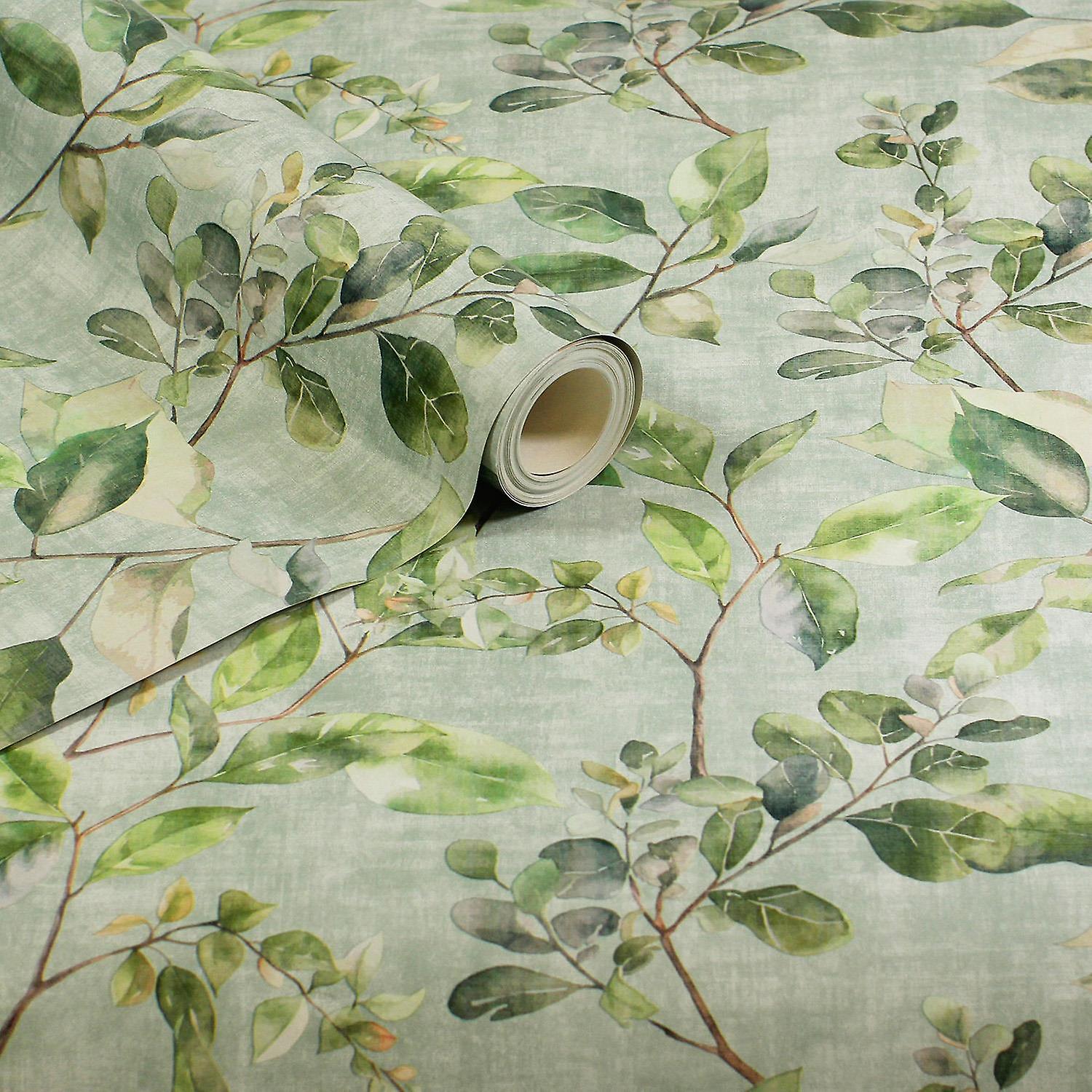 Arthouse Springs Green Wallpaper