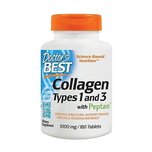 Collagen Types 1 and 3 with Vitamin C, 1000mg 180 tablets