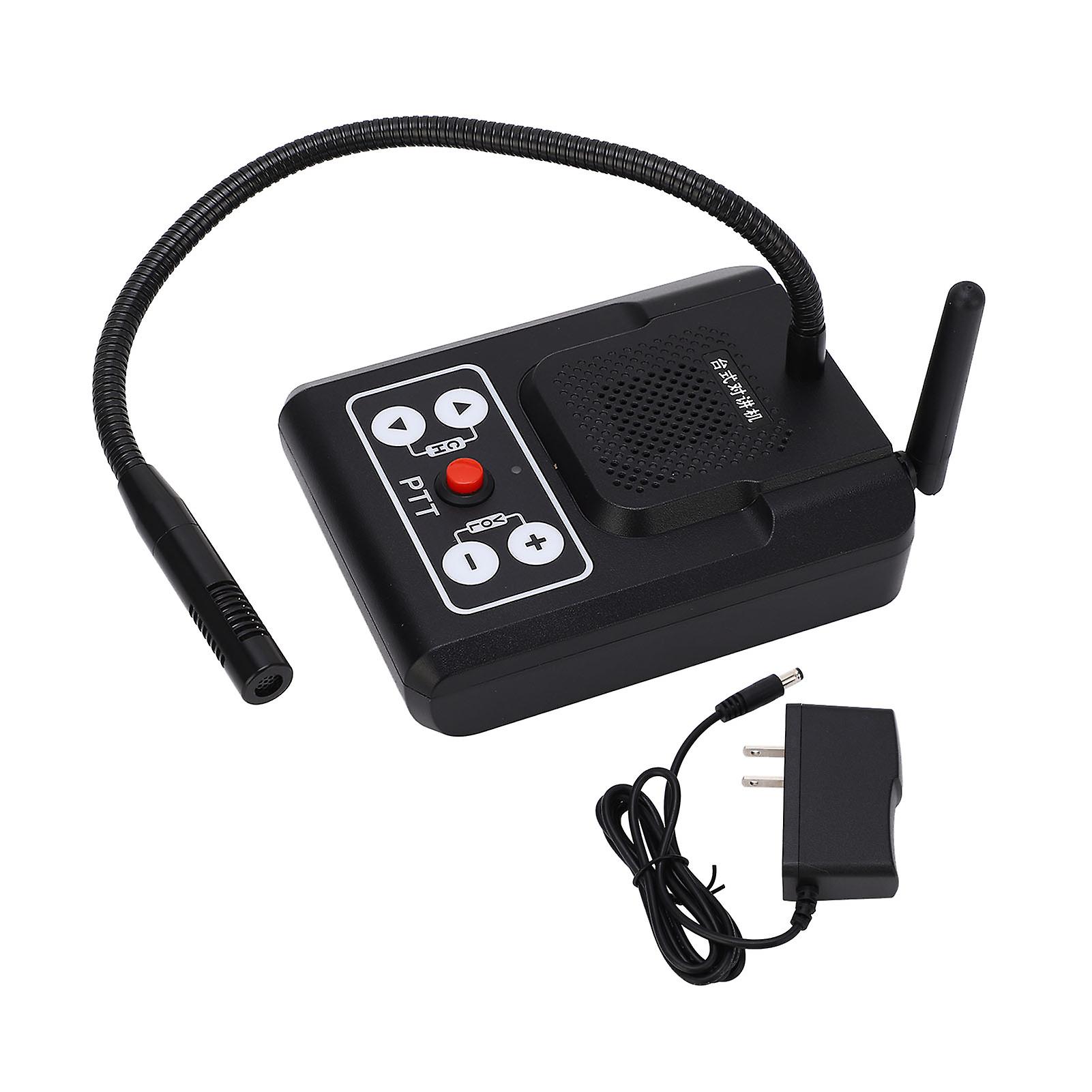 Expandable Wireless Desktop Intercom System with Clear Sound for Home and Office Use