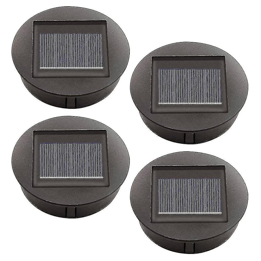 4 stykker udskiftning af solcellelamper med led-pærer, udskiftning af sollys, led-sol