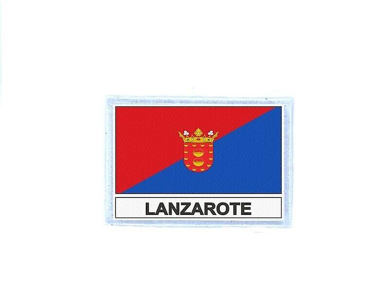 Ecusson patch badge prints flag lanzarotte