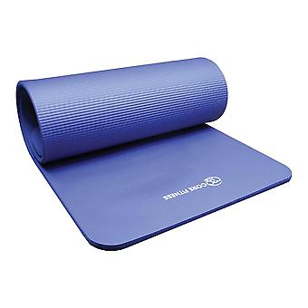 Fitness Mad Core-Fitness Plus Måtte 15mm - Blå Unisex Voksen