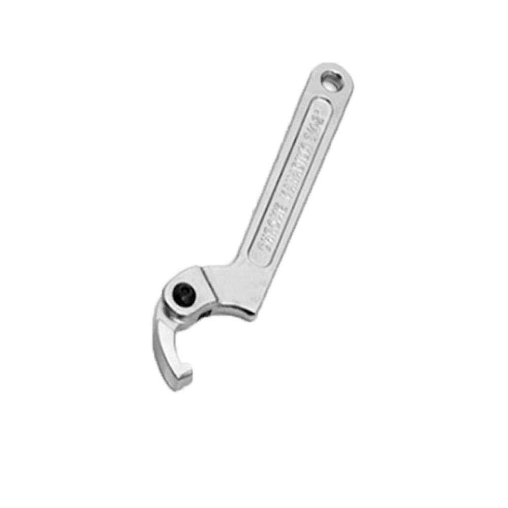 Adjustable Hook Wrench Chrome Vanadium 19-51mm C-Wrench Tool - Square Head 1