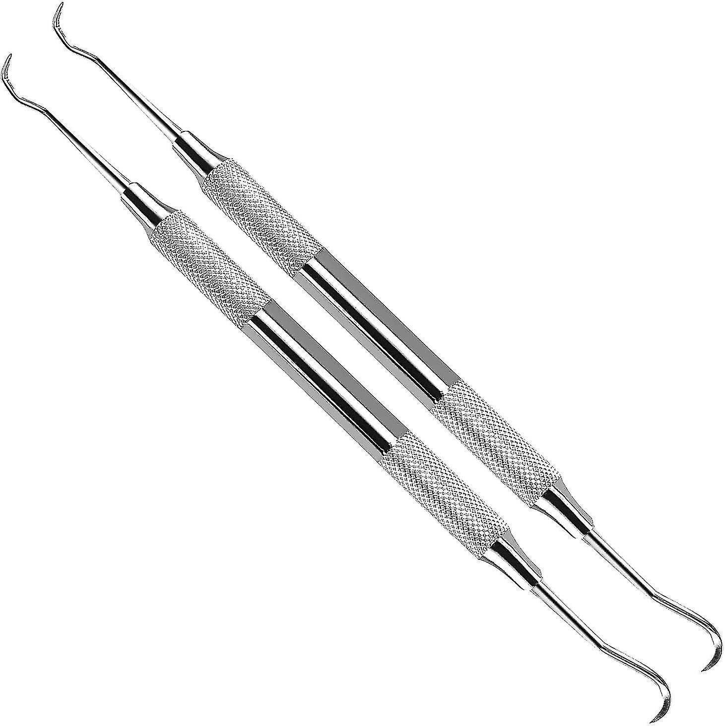 Professional Tartar Scraper Tool -double Ended Tartar Remover For Teeth(pack Of 2)