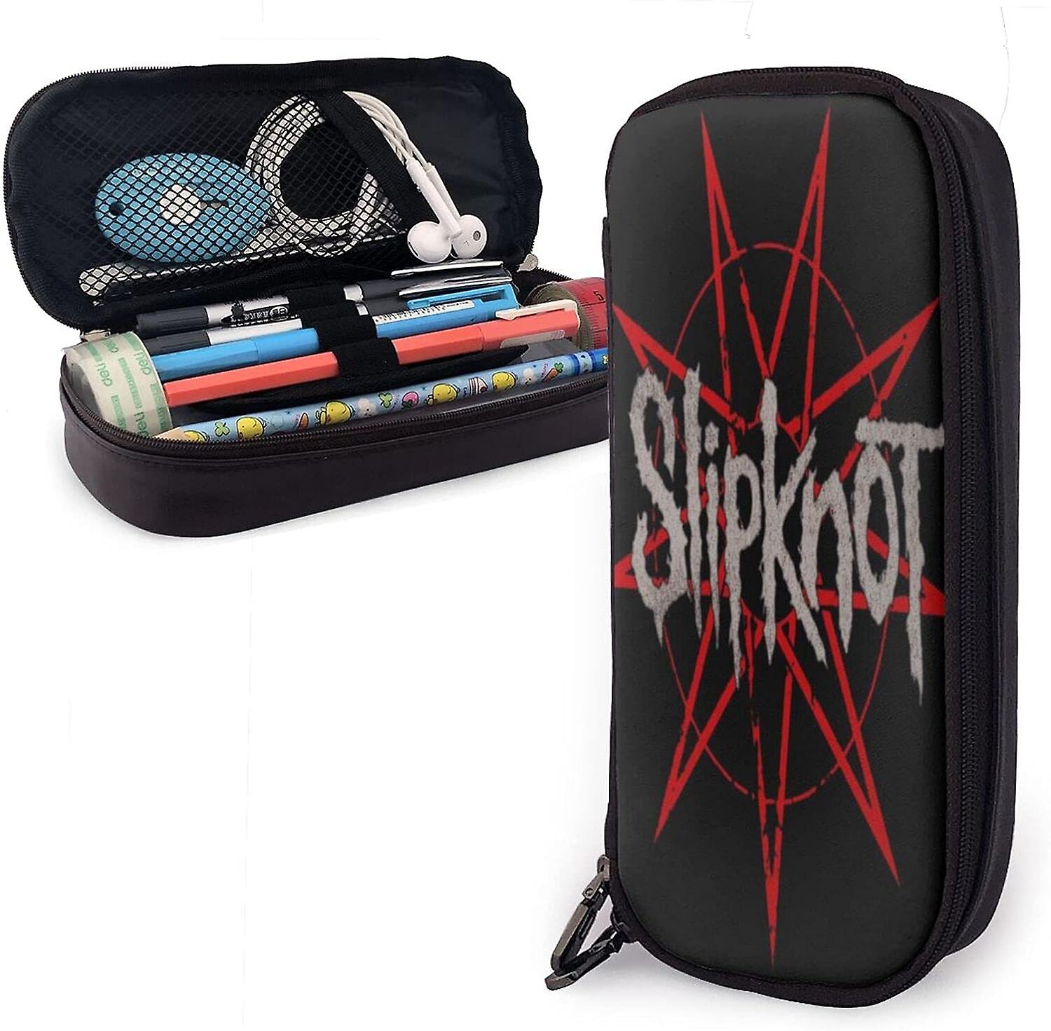 BDE0498 Slipknot مقلمة القضية، مراهق، حالة قلم رصاص سعة كبيرة، وحالات قلم رصاص دائم مع حالة واحدة الرمز البريدي، ترقية القرطاسية حامل للطلاب شو