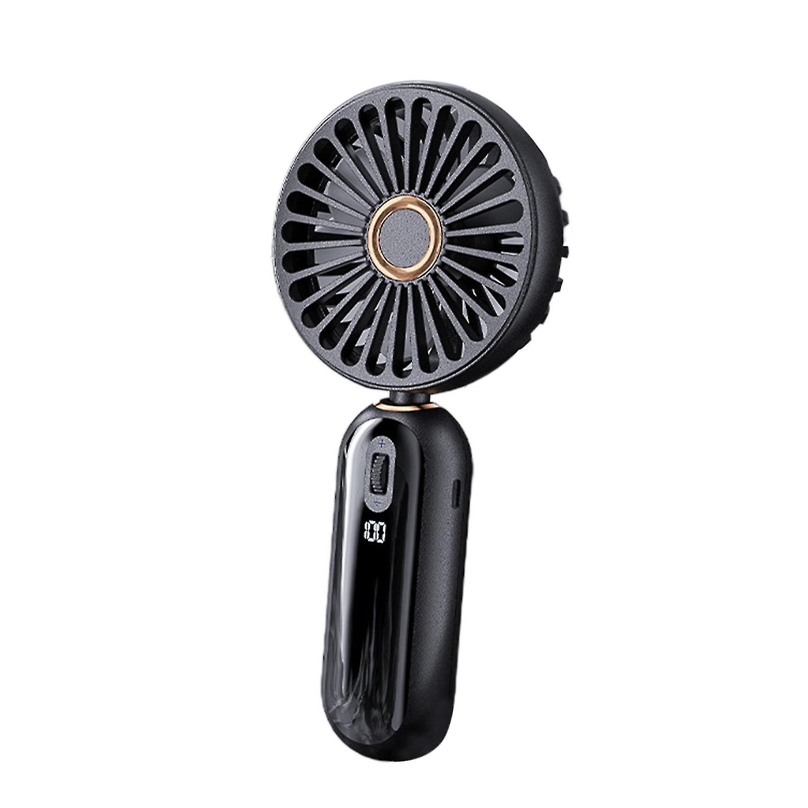 New 100 Speed Handheld Fan USB Charging Small Fan Desktop High-speed Large Capacity Small Fan