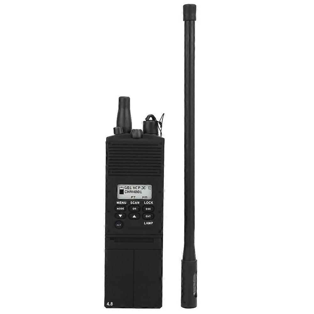 Durable Plastic Dummy Two-Way Radio Case Tactical Cosplay Prop Fake Walkie Talkie