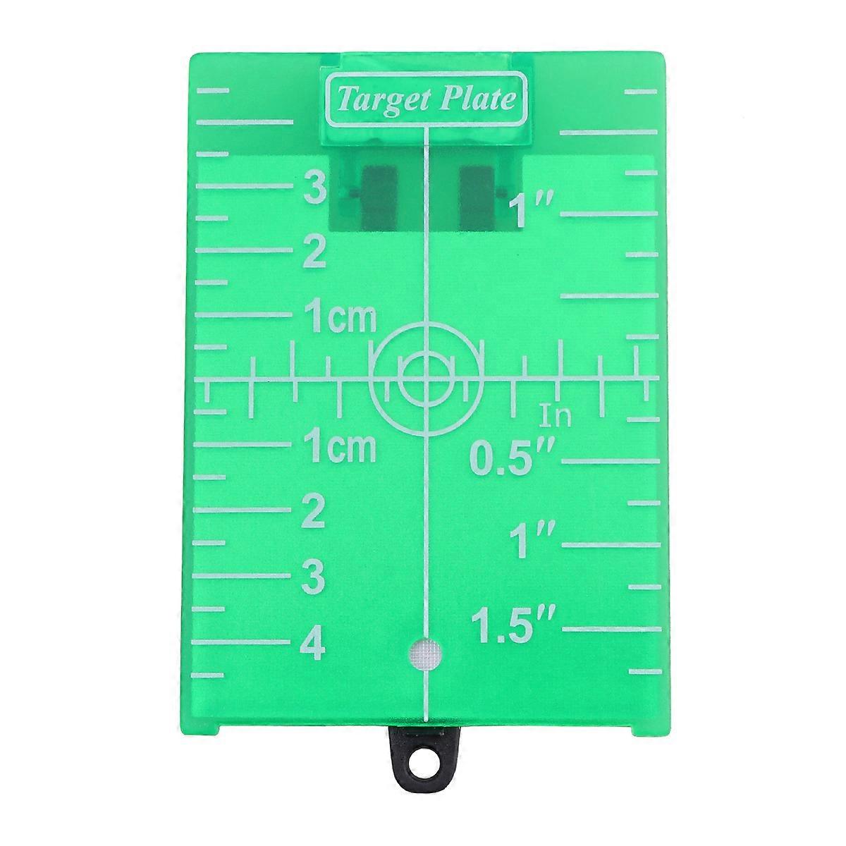 No Burr Infrared Magnetic Target Plate for Green Lines Level Target Board (Green)
