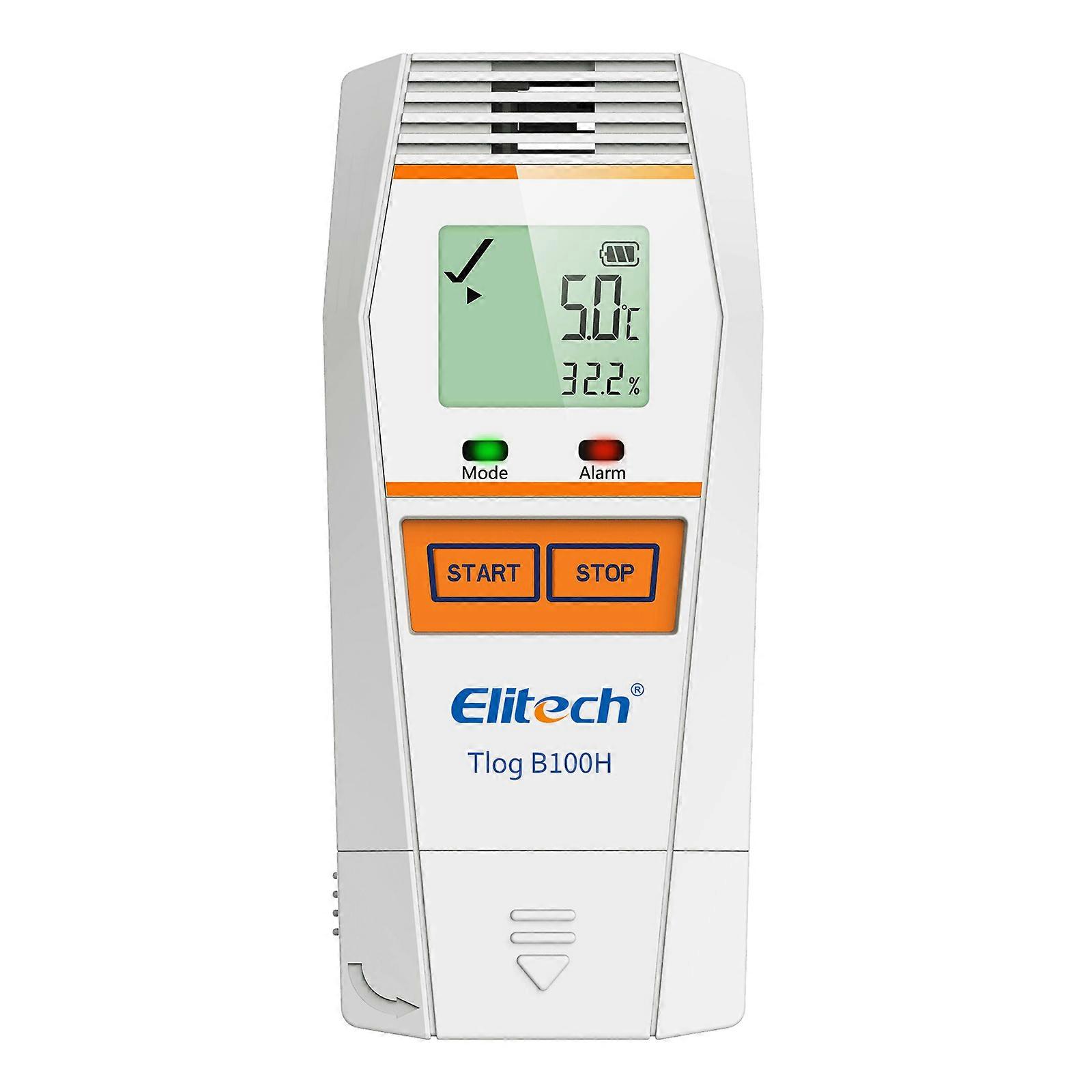 Tlog B100h 100ble-th Temperature And Humidity Data Logger Wireless Reusable Temperature Recorder Pdf Report 32000 Points