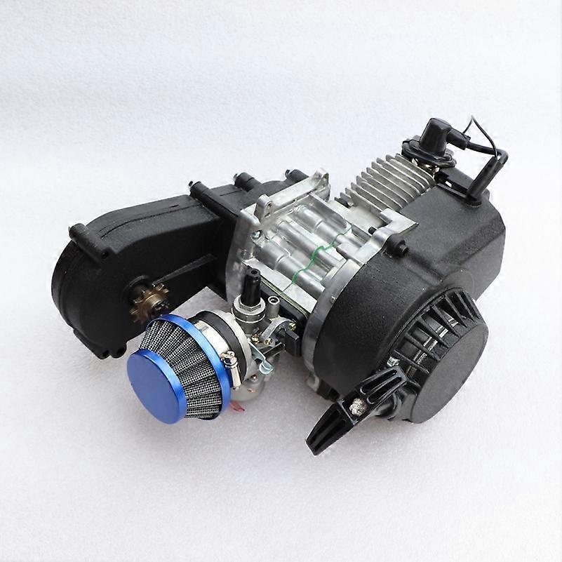 49cc 47cc Motorcycle Complete Engine For 2-stroke Pull Start W/transmission Mini Dirt Bike