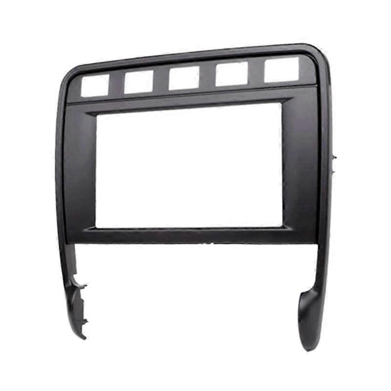 Car Radio Fascia for Porsche Cayenne (955/957) 2002-2010 DVD Stereo Frame Plate Adapter Mounting Dash Installation Bezel