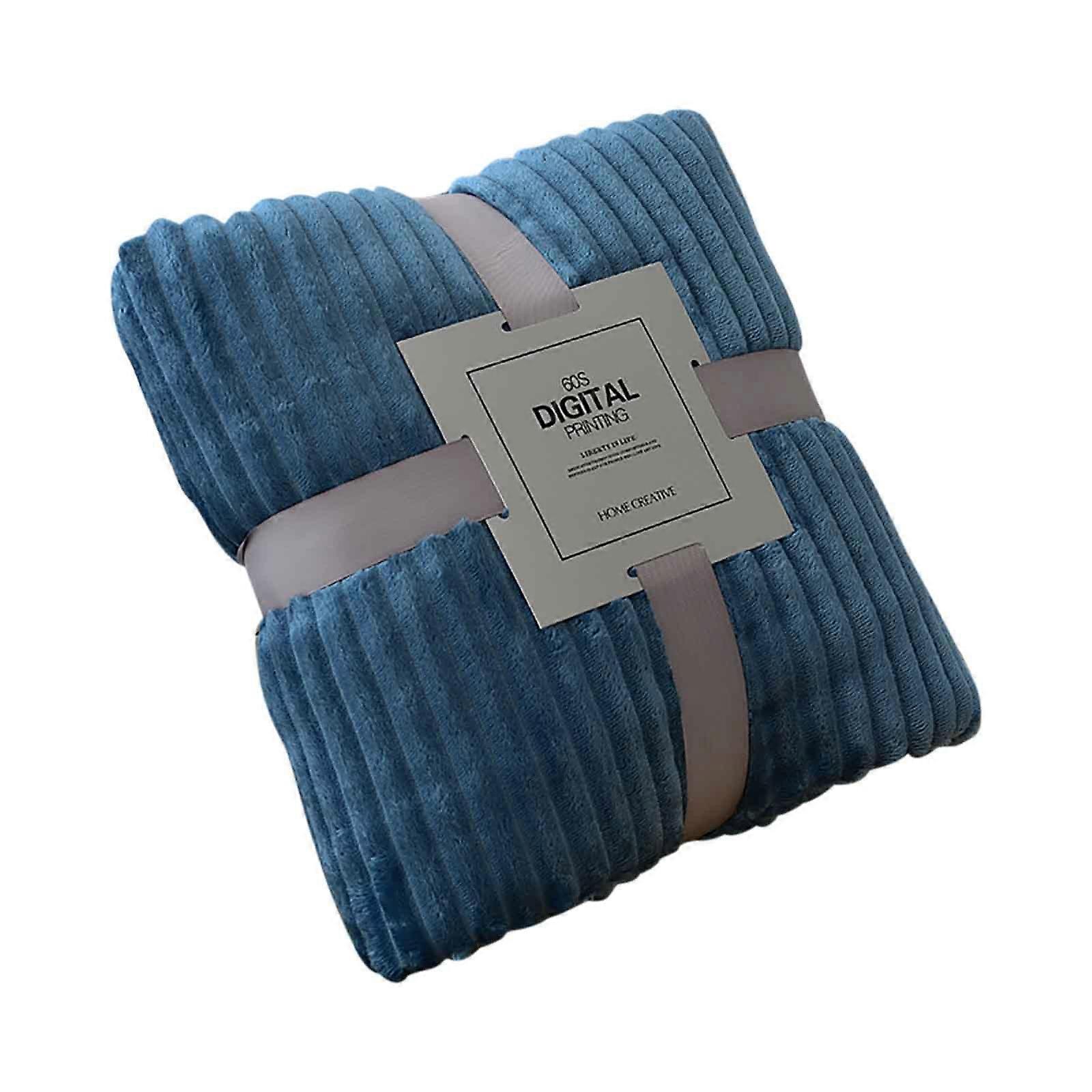 100*150Cm Throw Blanket for Couch, Fuzzy Soft Cozy Blanket Lightweight, Soft, Plush, Warm, Cozy for Bed, Sofa, Camping, Travel