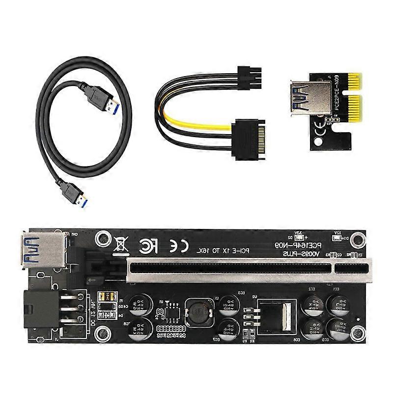 Reinforce PCI-E Slot PCI-E Riser Dedicated for Miner Mining USB 3.0 Cable