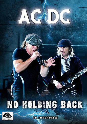 ACDC No Holding Back DVD (2015) ACDC cert E NEW - Region 2