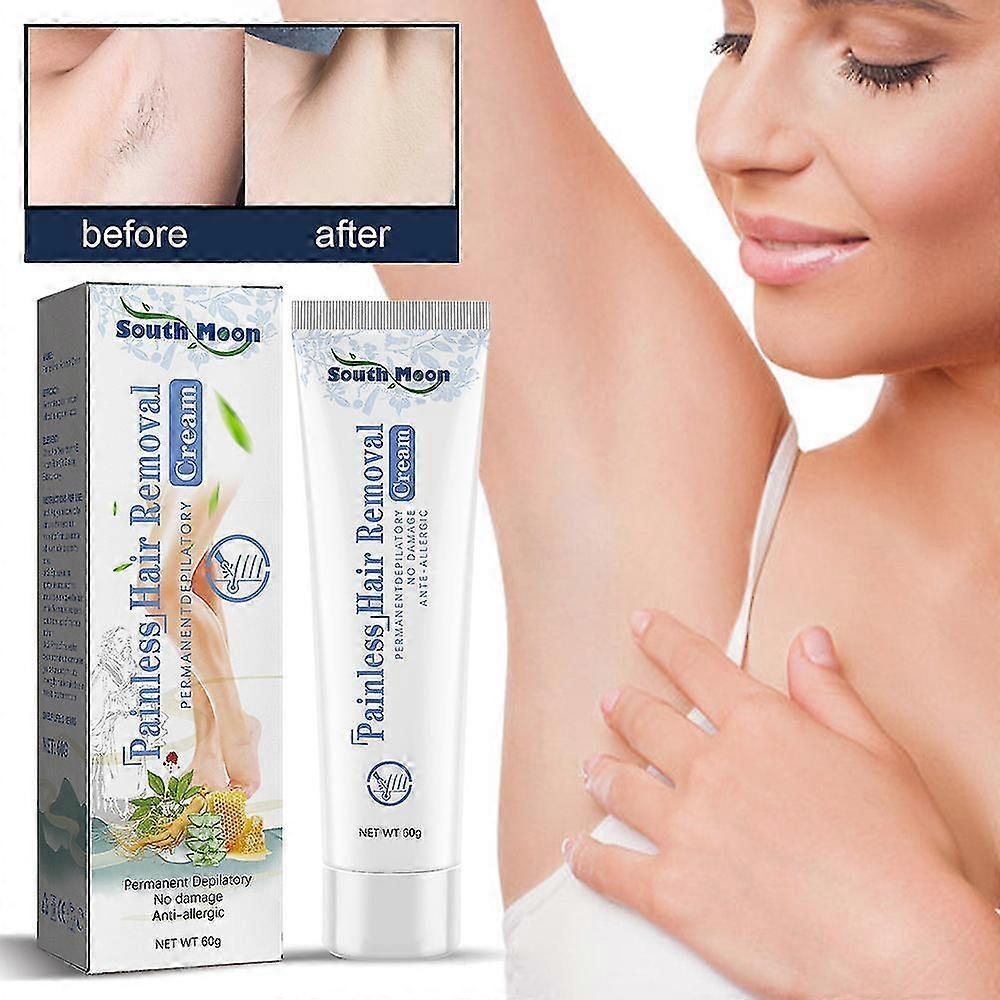 1/2Pcs Painless Hair Removal Cream Body Permanent Depilatory Cream for Arms Legs Armpits