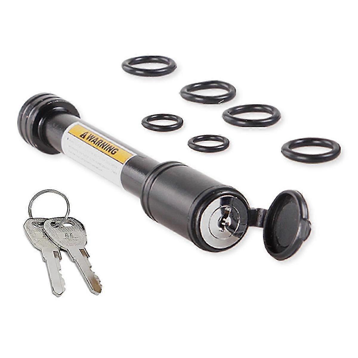 Hitch Receiver Pin Lock, Trailer Receiver Lock, With 5/8inch Pin For 2-1/2inch Receiver