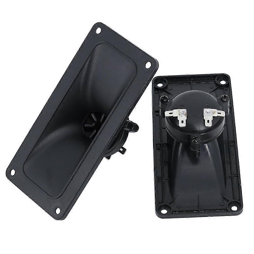 2Pcs Tweeters Speaker Piezoelectric Tweeter Loudspeaker 150W Ceramic Buzzer Treble Square DIY Audio-Good-Yvan