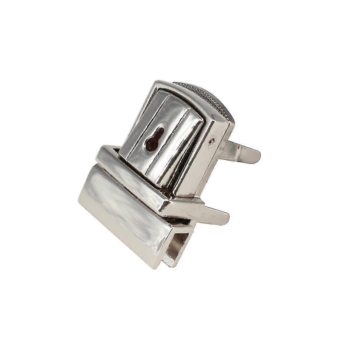 Tuck Lock Clasp Metal Closure Catch Purse Thumb Lock - Design 6