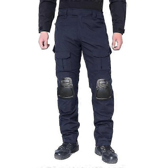 السراويل العسكرية للرجال مع منصات الركبة التكتيكية التمويه السراويل Airsoft الجيش الجندي القتال السراويل كرات الطلاء الملابس