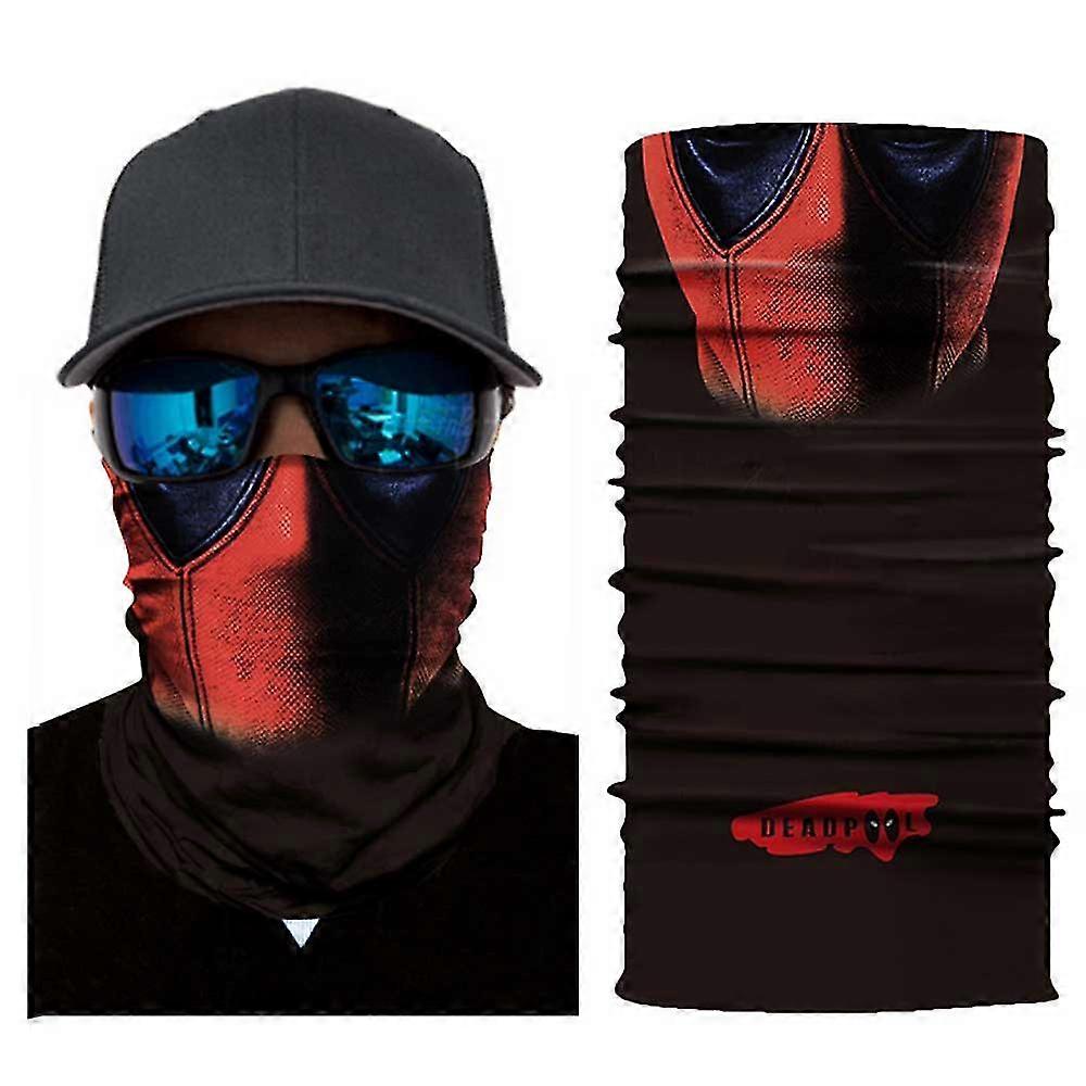 half mask for dust wind sun protection seamless 3d tubular bandana