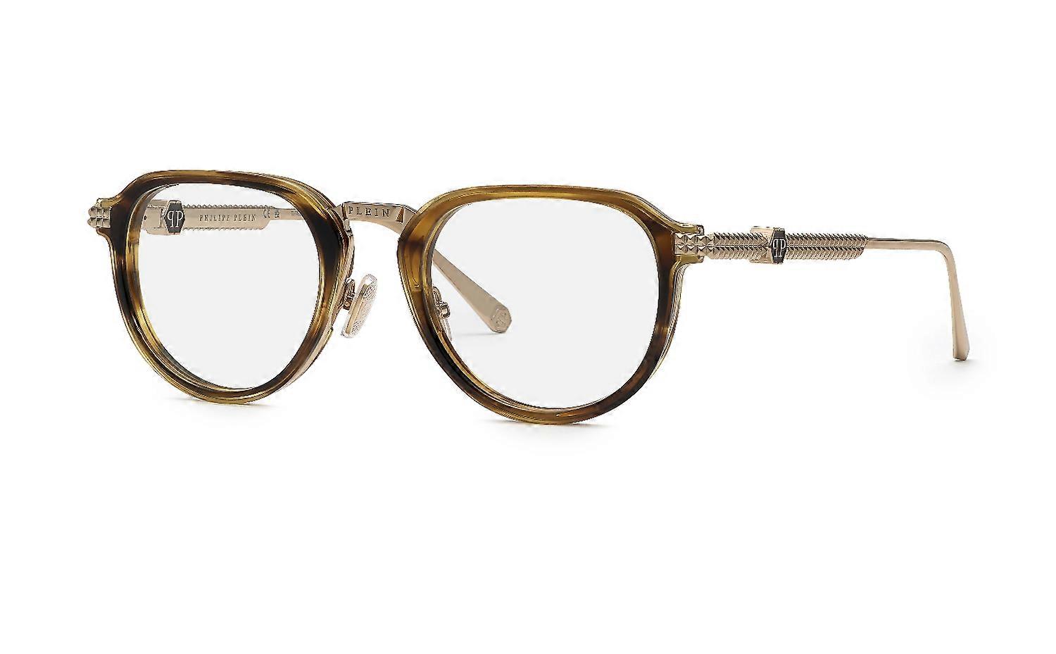 Eyewear Frames Philipp Plein VPP116M 08FF ORO Grey LUCIDO 52/22/145 MAN