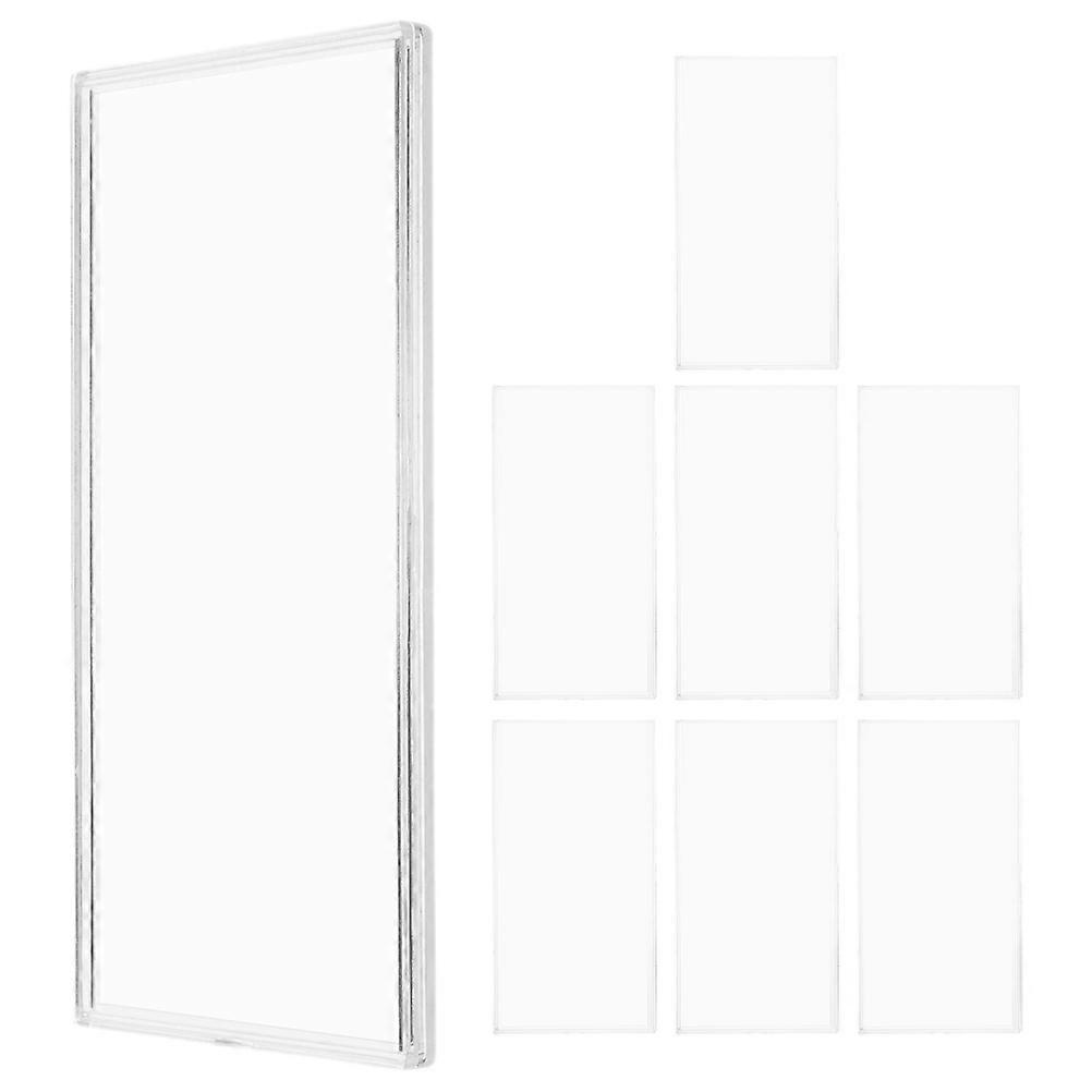 8Pcs Plastic Banknotes Case Banknote Collection Holder Banknote Protector Banknote Display Case