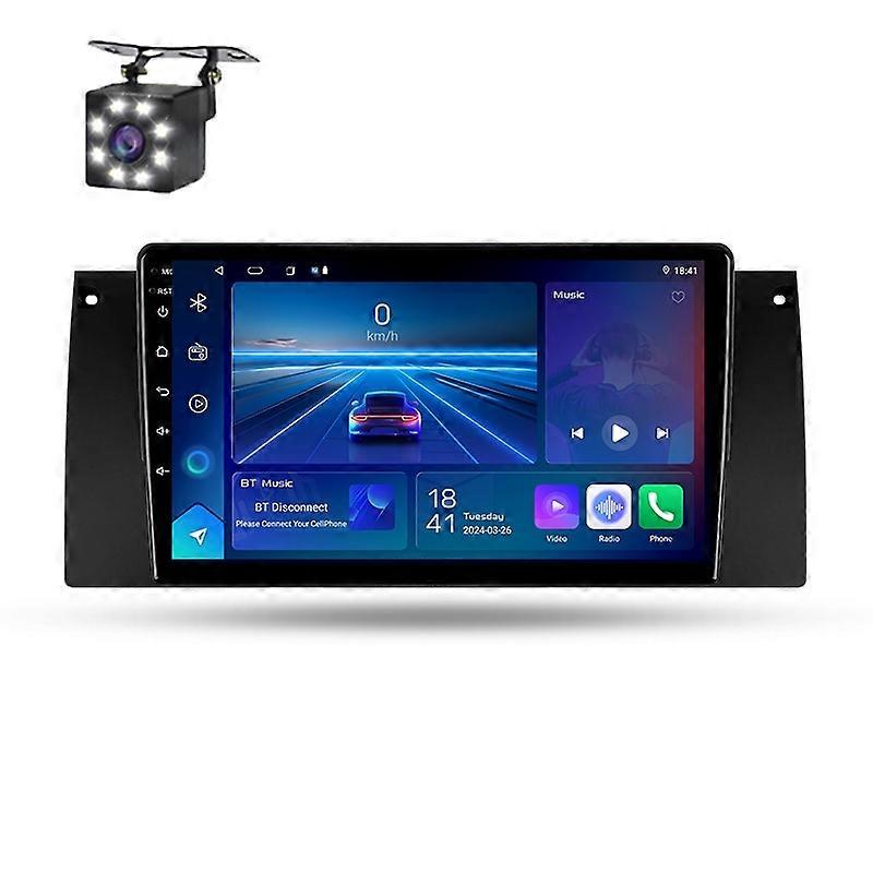 Android 14 Car Radio For BMW X5 E39 E53 1999-2006 Auto Multimedia Player Stereo