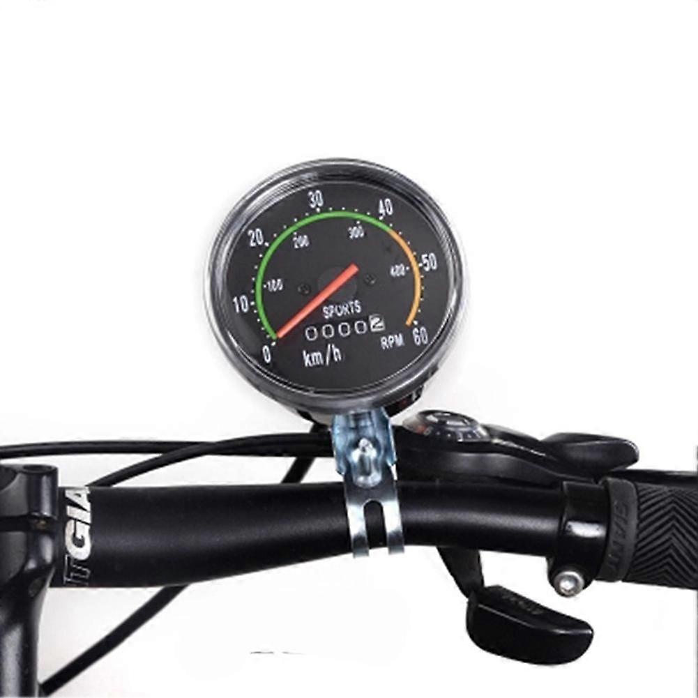 Bicycle Mechanical Odometer Universal Adjustable Accurate High-end Speedometer Bicycle Equipment N