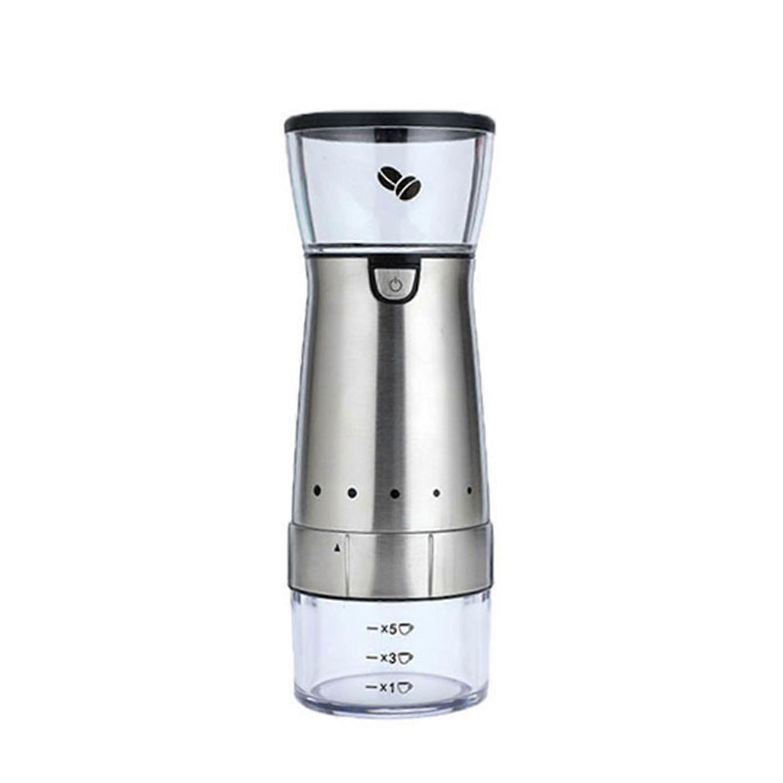 Electric Automatic Coffee Bean Grinder Practical Visibles Reusable Grinder for Coffee Lovers