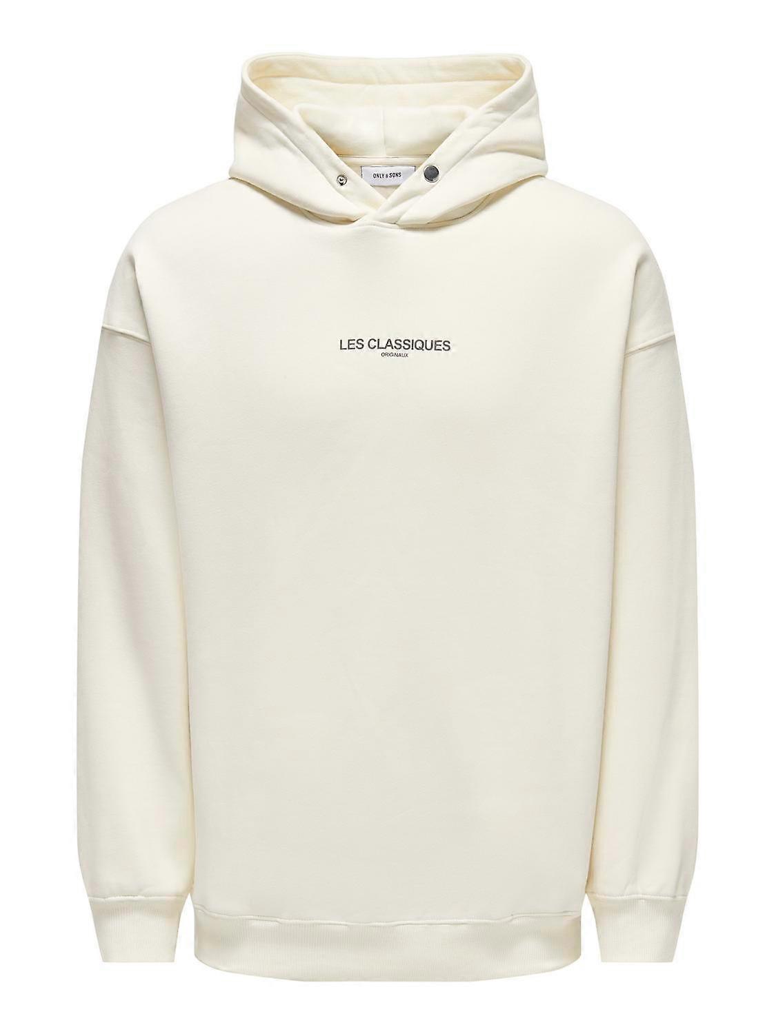 ONLY&SONS Herren Hoodie langarm locker geschnitten Kapuzenpullover bequem lässig