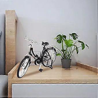 Vélo Modèle Réduit - Échelle De Modèle De Vélo Bricolage | Vélo Miniature Jouet | Vélo À Do Avec Gonfleur Et Porte-Documents | Ornement Vélo Classique