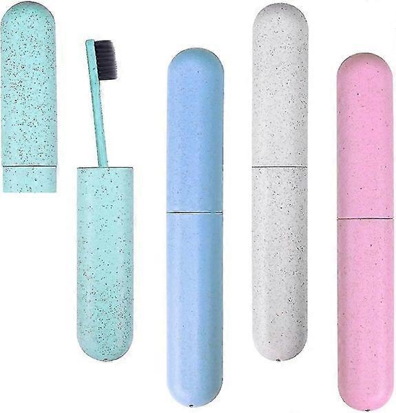 4-Pack Portable Breathable Travel Toothbrush Holder