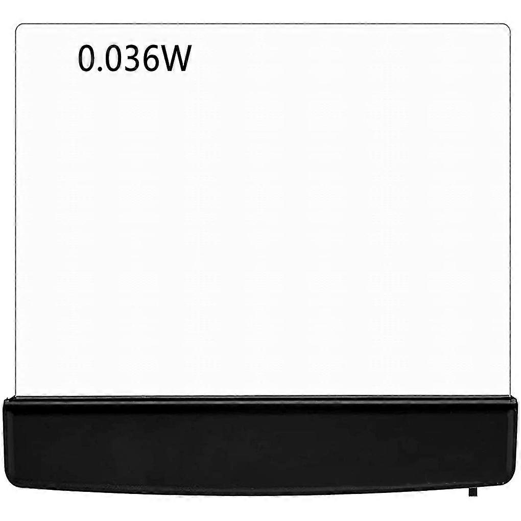 LED Panel Plate Lamp Board Eye Caring Full Page Book-Light Lightwedge for Studying Reading in Bed