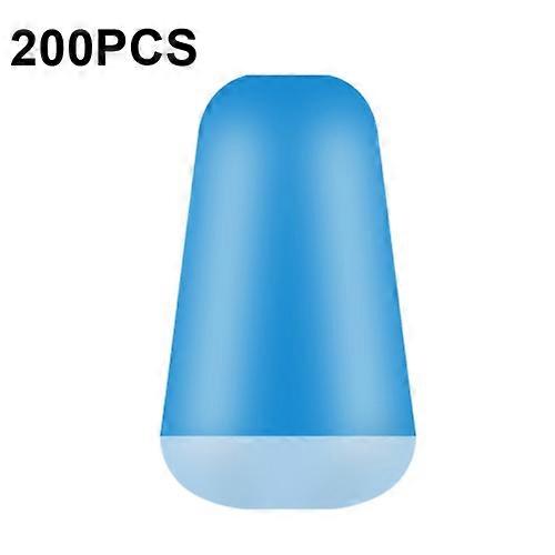 200 PCS DWF01 Silicone Main Line 8 Character Ring Anti-tangle Beans