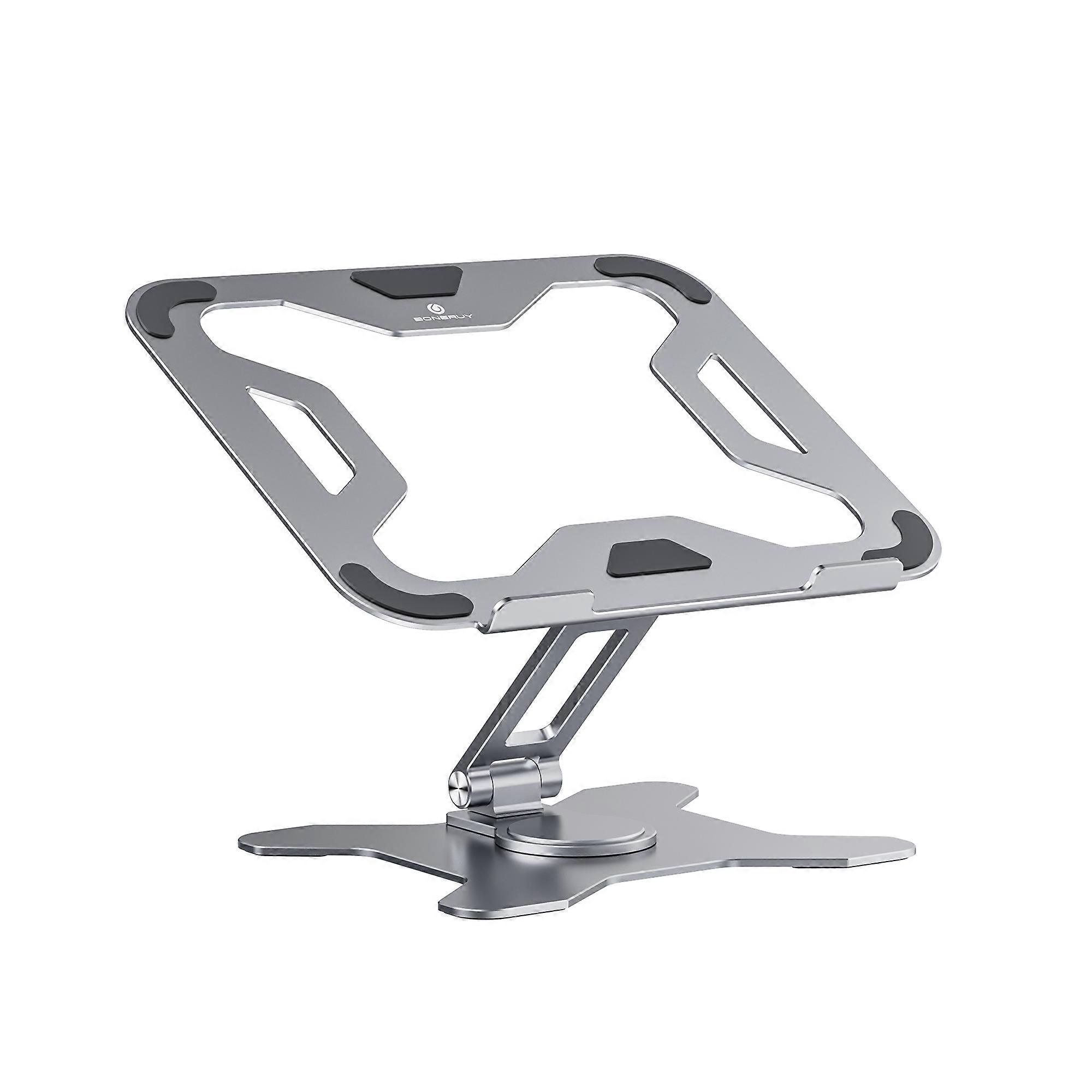 Aluminum Laptop Stand 360 Degree Rotation Desktop Stand Notebook Riser Holder