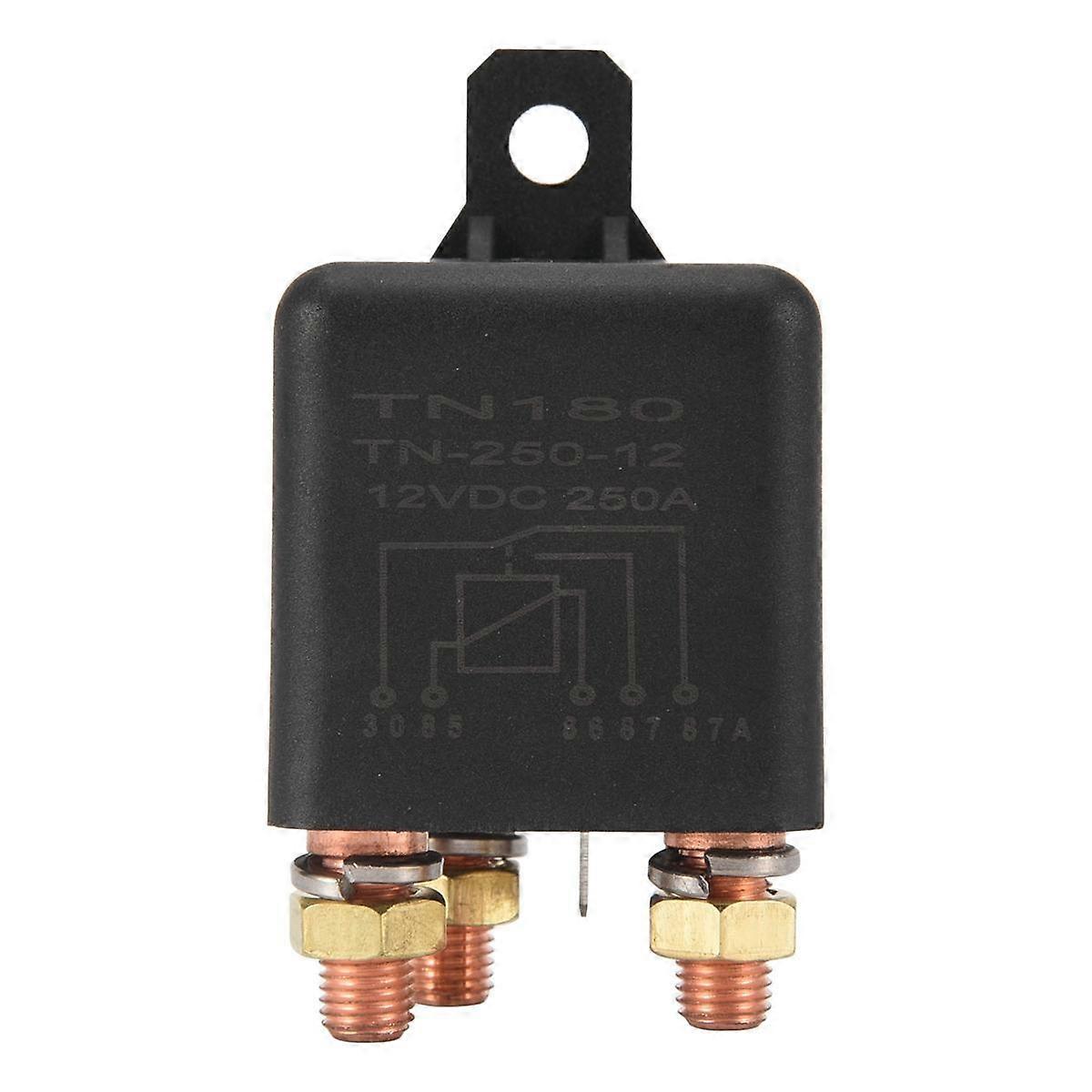 Car Relay 12V 250A Continuous Type High Power Motorcycle Battery Control Switch Terminal Automotive