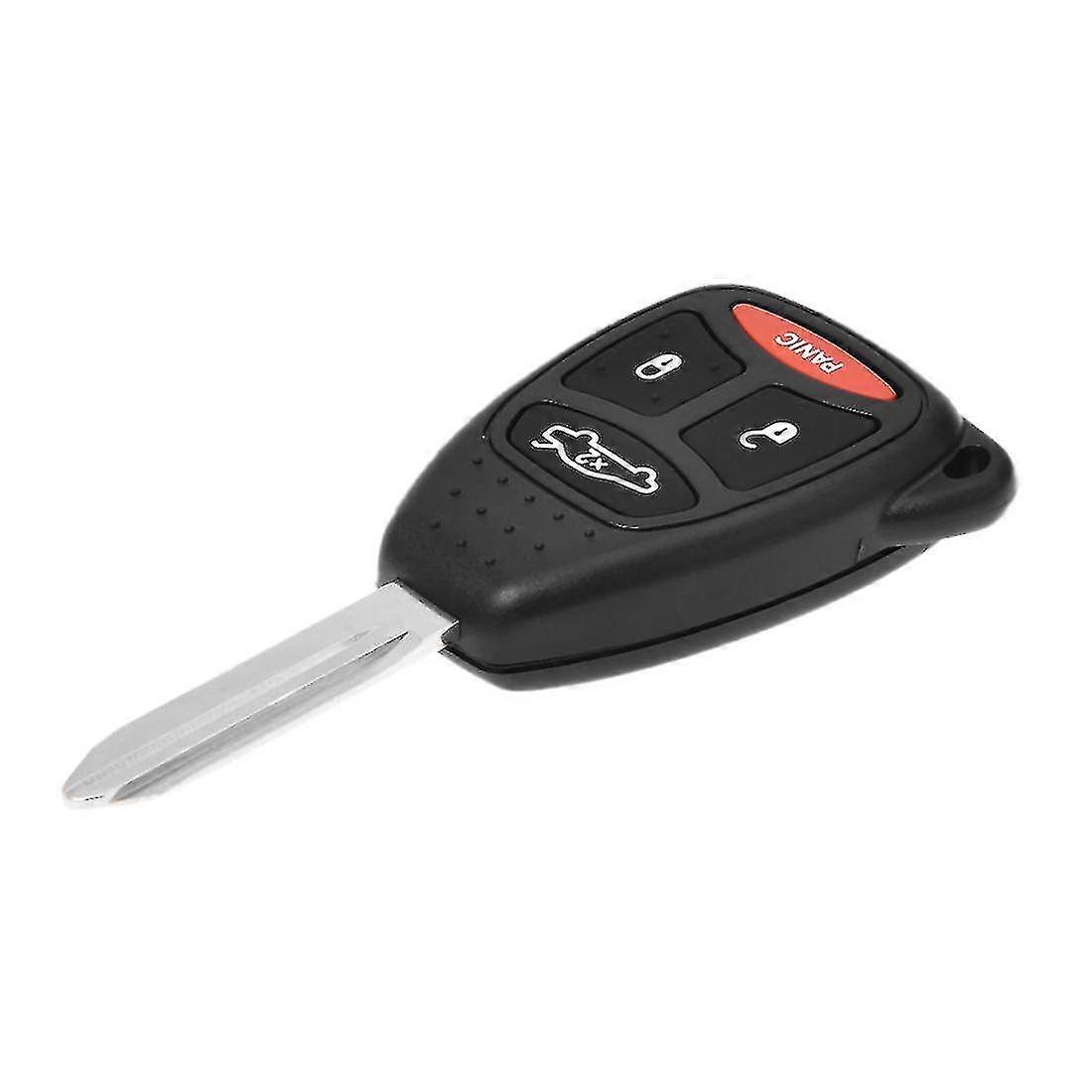 4 Button Remote Key Fob Case Shell Compatible With Chrysler Jeep Dodge