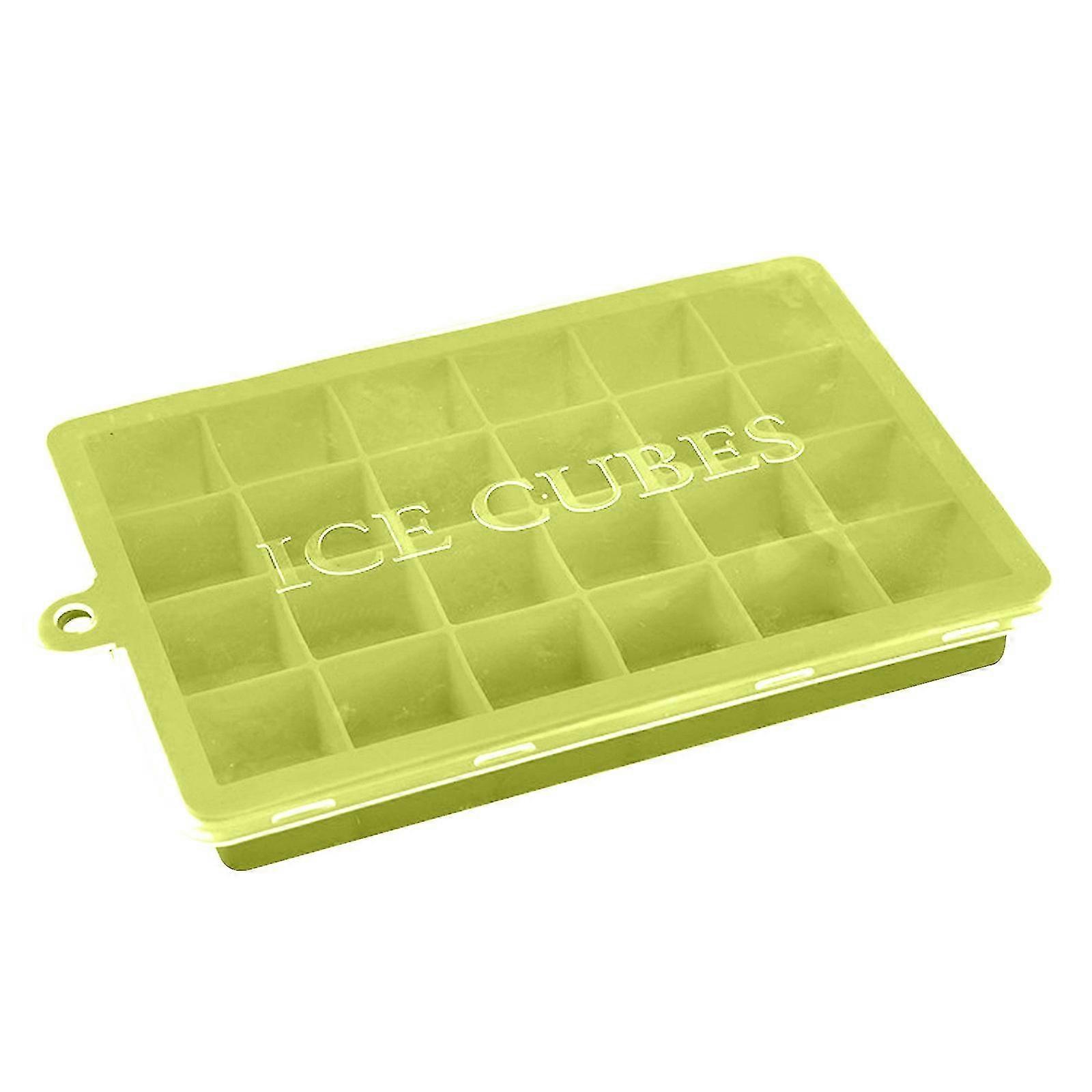 Silicone Ice Maker 24-cube Ice Tray Ice Mold Storage Container