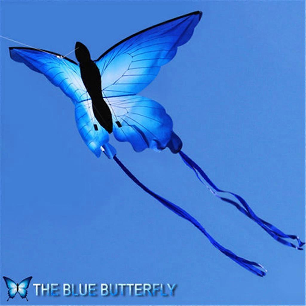 1.for 3m Long Tail for Butterfly Kite Outdoor Backyard Game Easy Fly for Kids Be
