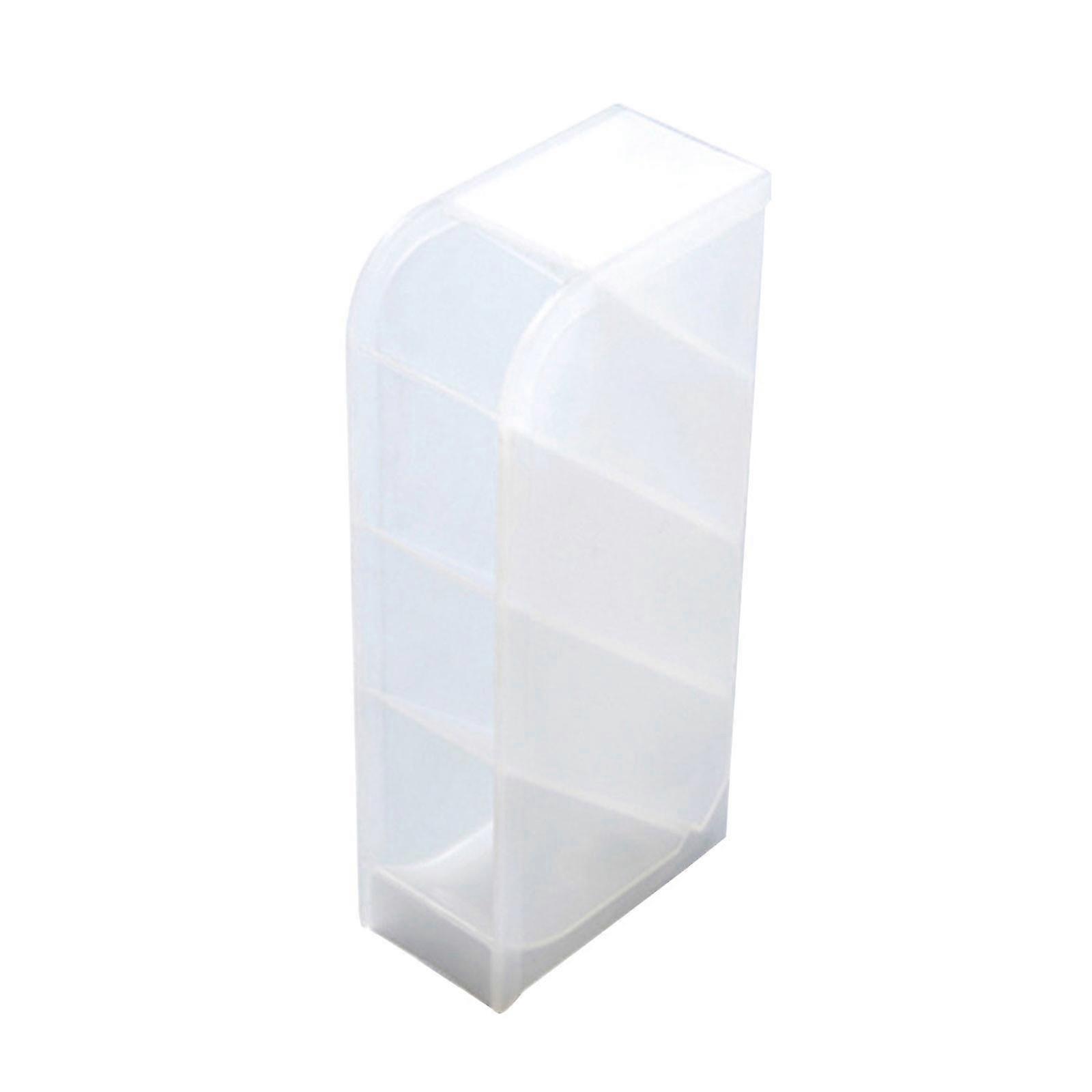 Four-layer Translucent Storage Box For Stationery And Cosmetics