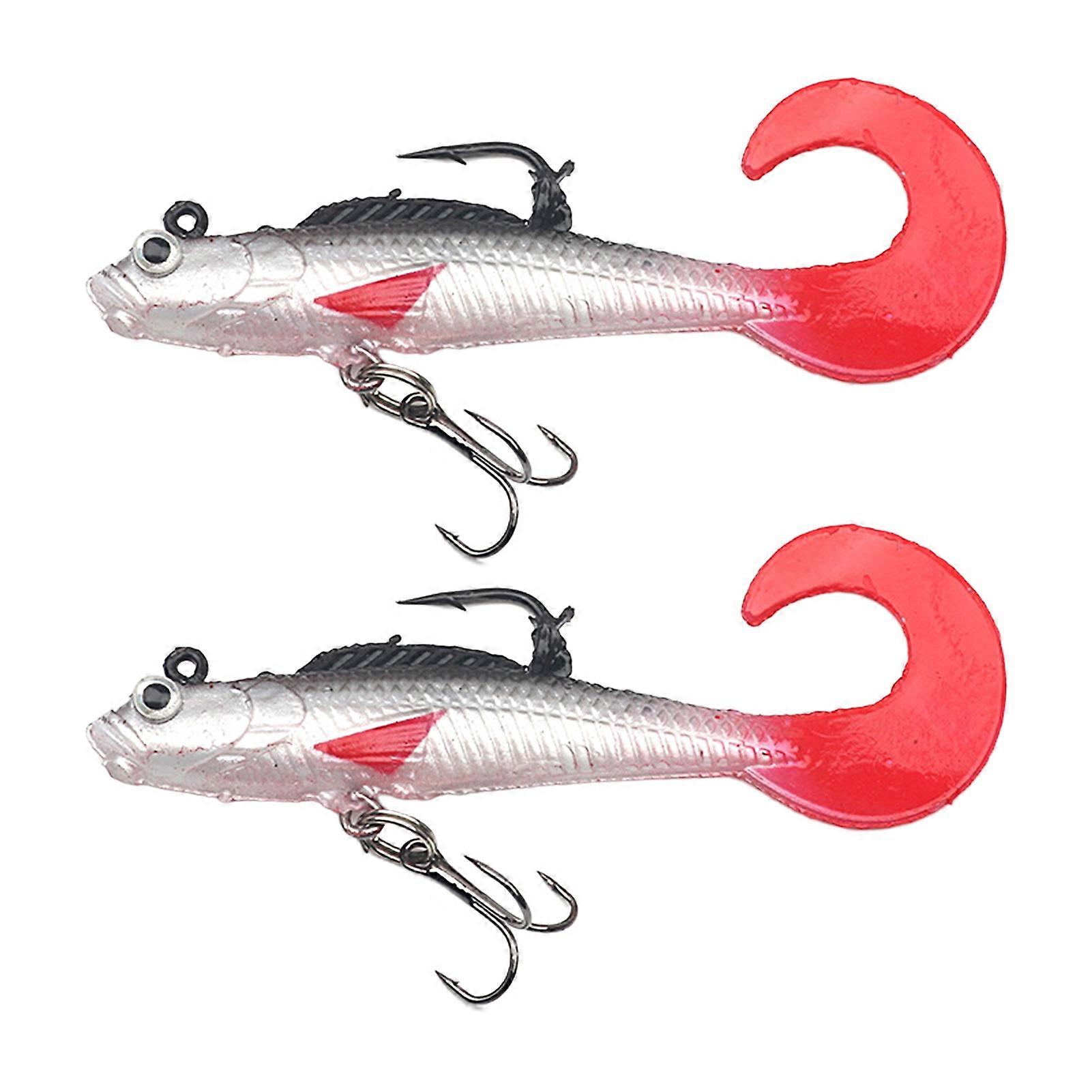 Kaesi 2Pcs/4Pcs 8.5cm/7.8g 바이오닉 미끼 현실적인 물고기 눈 절묘한 솜씨 긴 서비스 수명 초샤프 고강도 낚시 경량 소프트 L