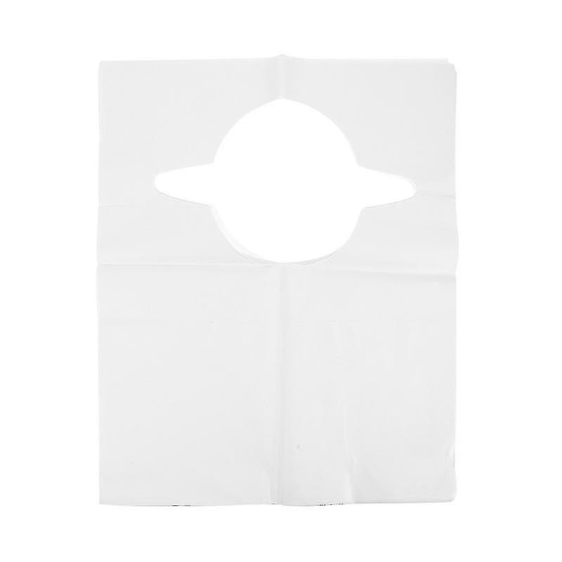 100pcs Disposable Sleeveless Bib