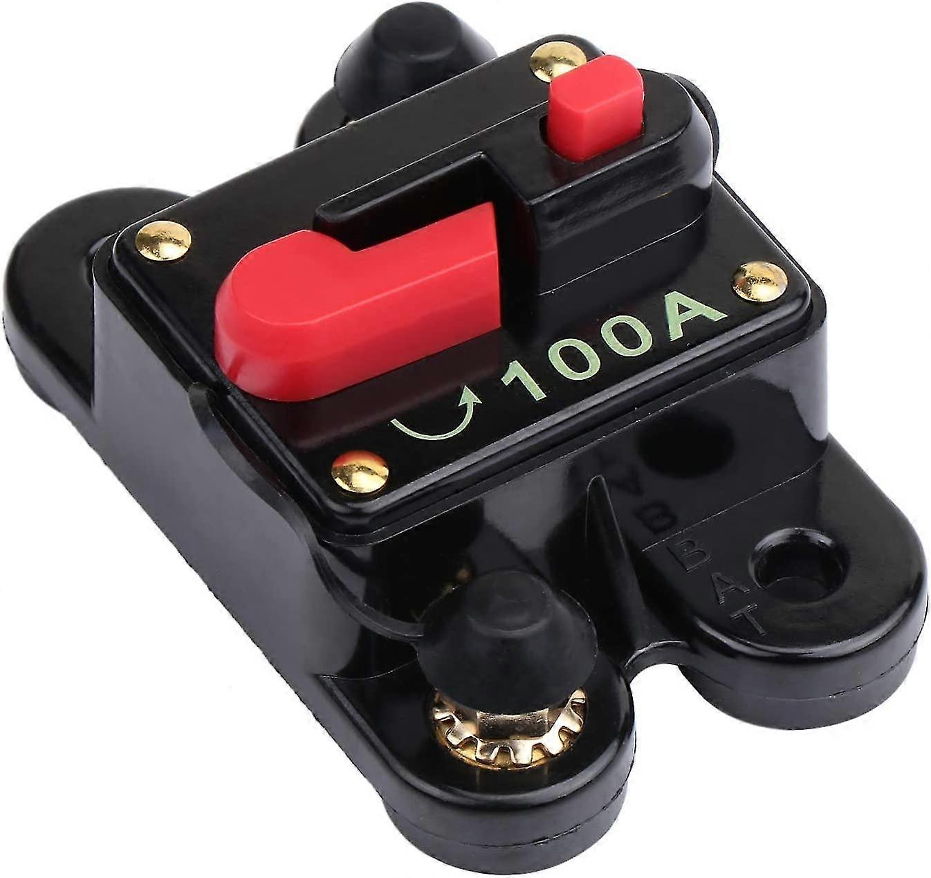 12V DC 50AMP Circuit Breaker Reset Car Auto Marine Stereo Audio - Foto 8