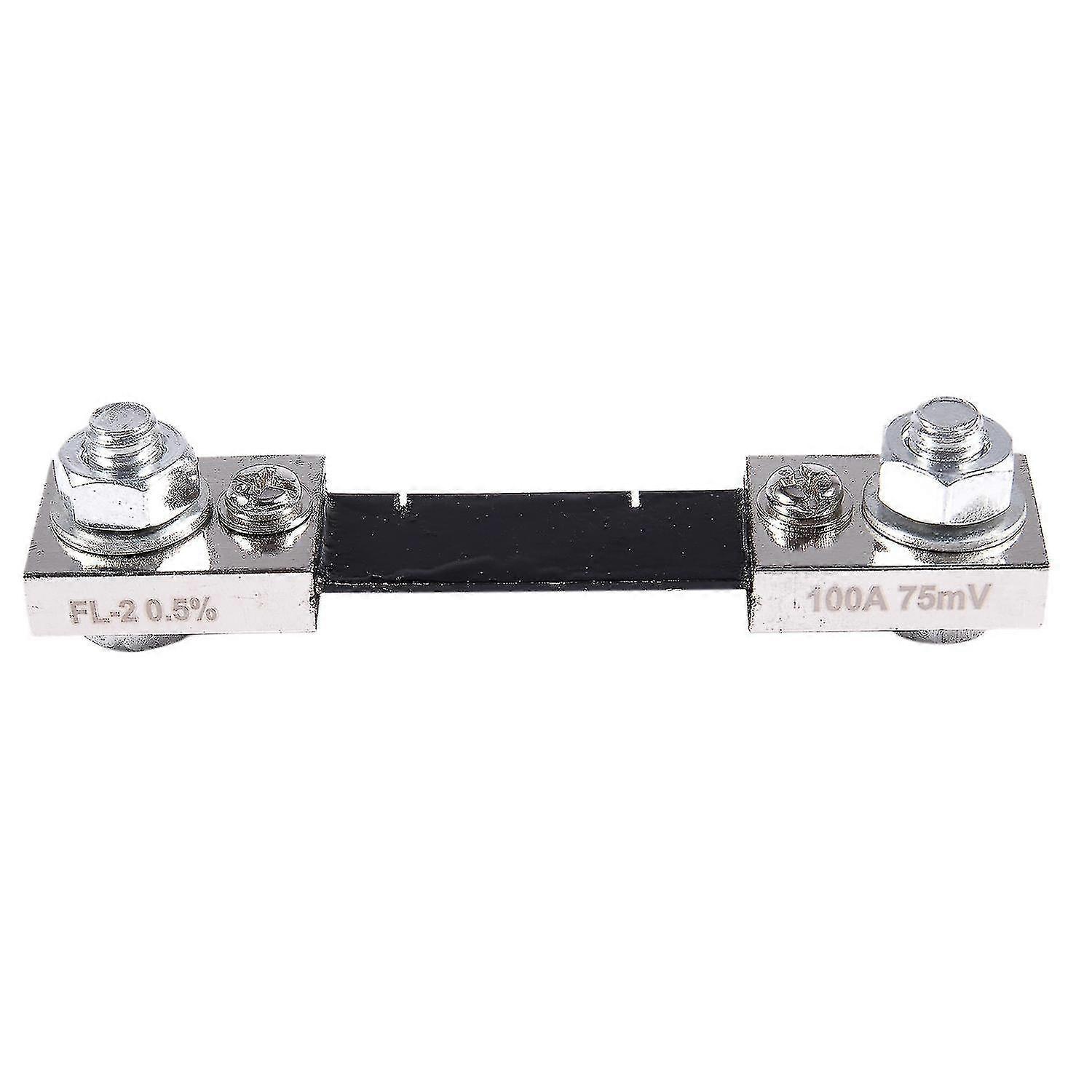 Fl-2 Dc 100a 75mv Current Shunt Resistor Black