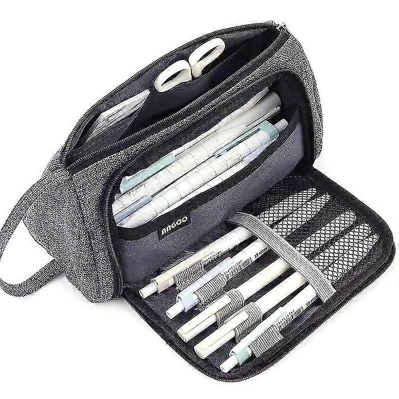 Student Pen Pencil Case School Stationery Cosmetic Bag Large Capacity