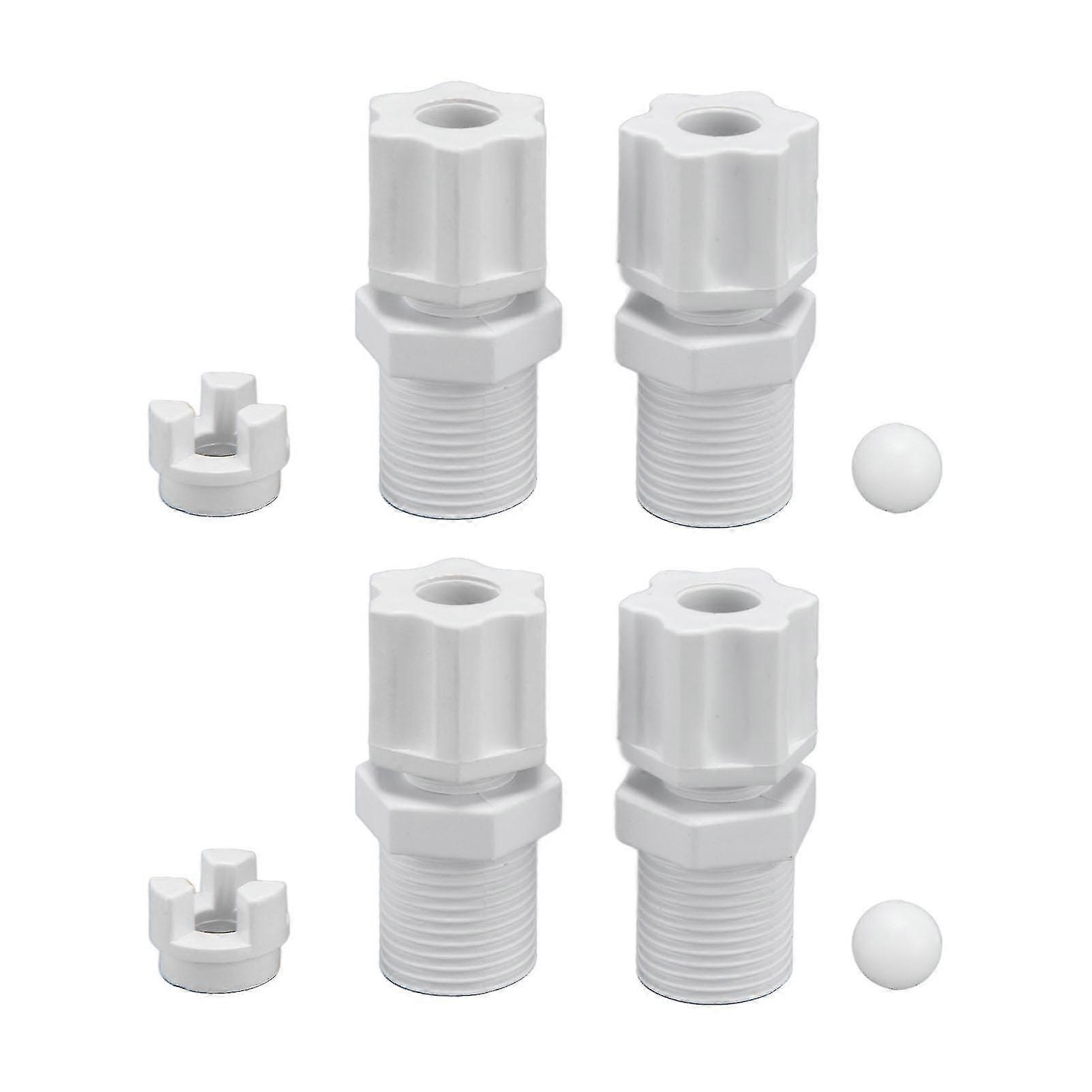 HAYWARD CL200 CL220 Swimming Pool Cleaning Accessories - 2Set Inlet Fitting Adapter Assembly with Check Valve