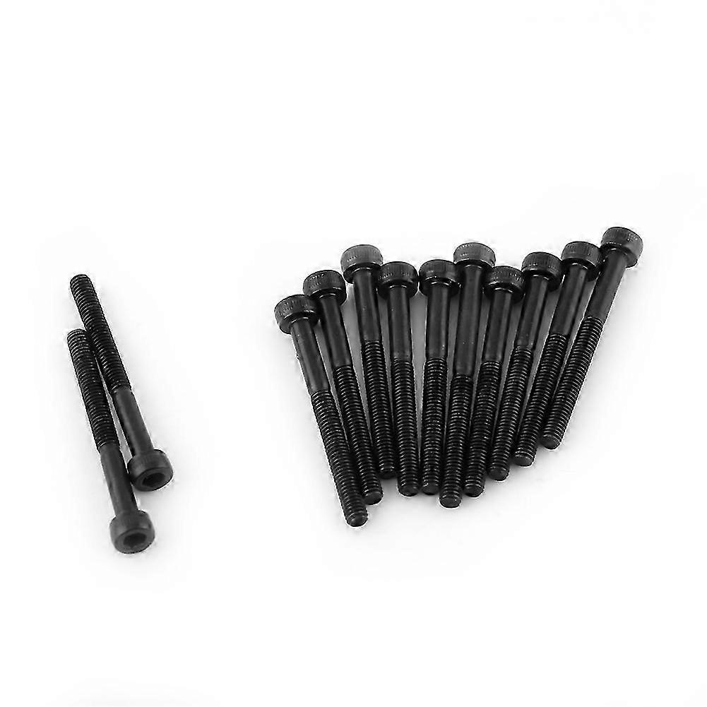 M3 Black Hex Socket Cap Head Screw Bolt Set (M3*30mm,Partially Threaded,24pcs)