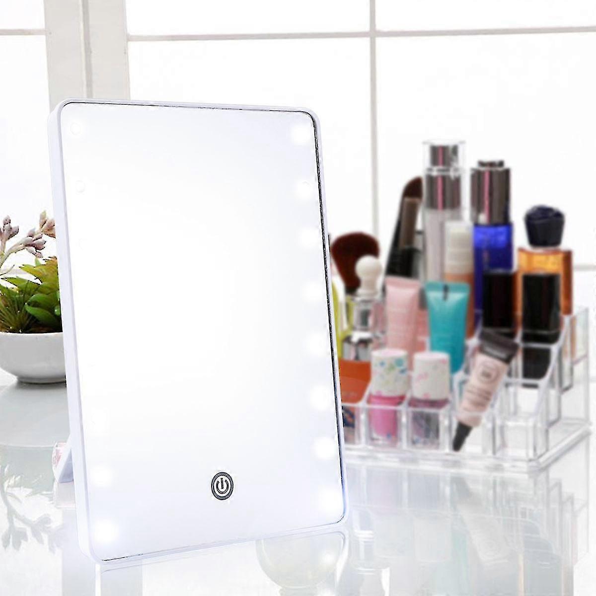 Makeup With 16 Leds With Touch Dimmer S Operated Vanity For Tabletop Bath