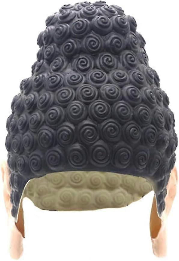 Swimming Caps Buddha Shape Nonslip Flexible Latex Swim Caps for Surfing Kids Girls Boys